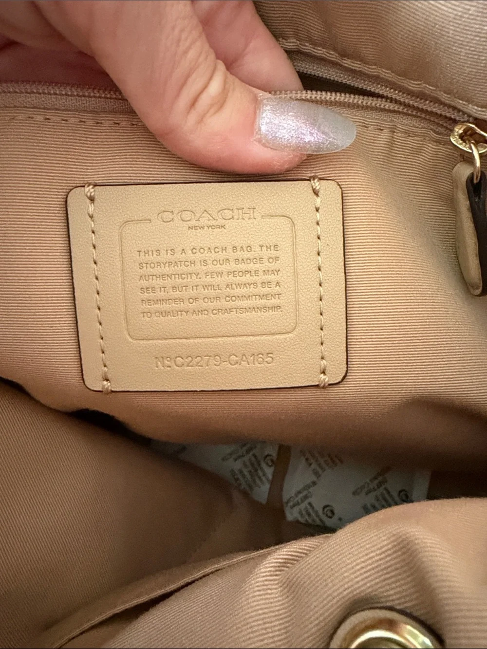 Coach **pristine condition**